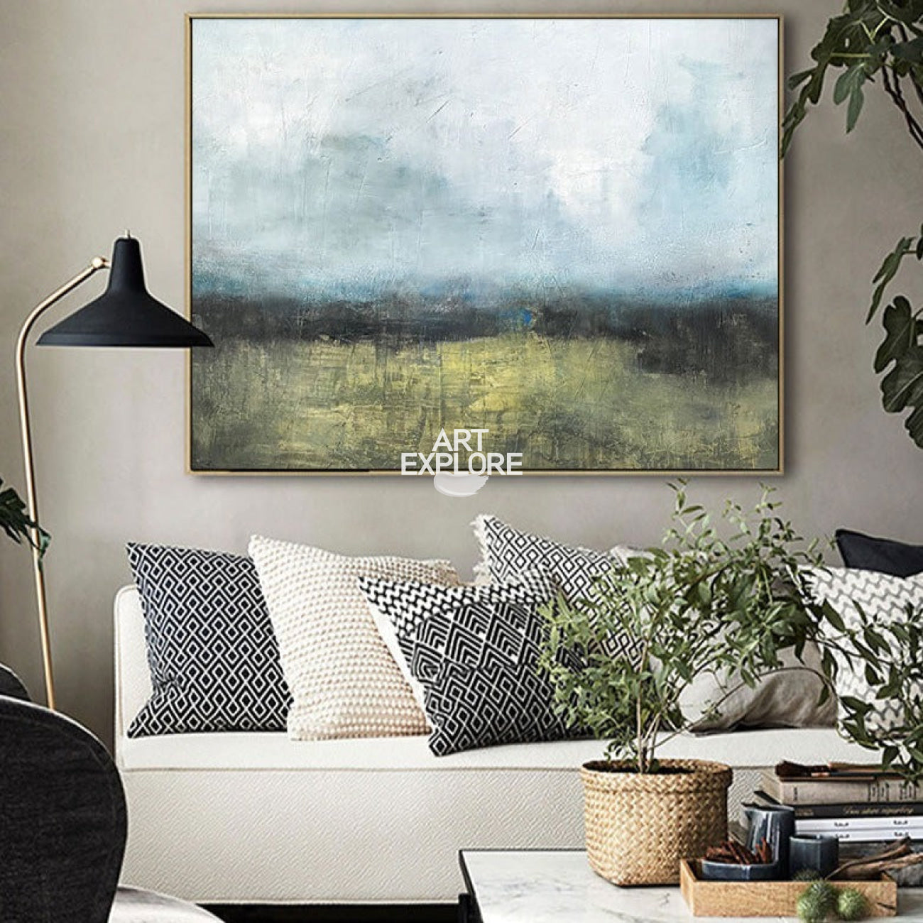 Abstract Scenery Painting