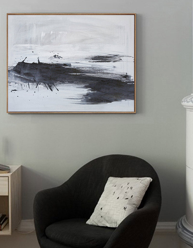 Minimalist Beach Painting