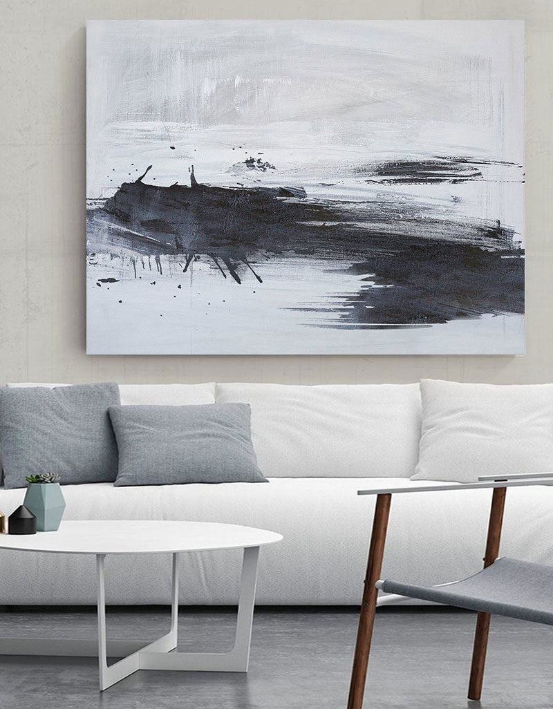 Minimalist Beach Painting
