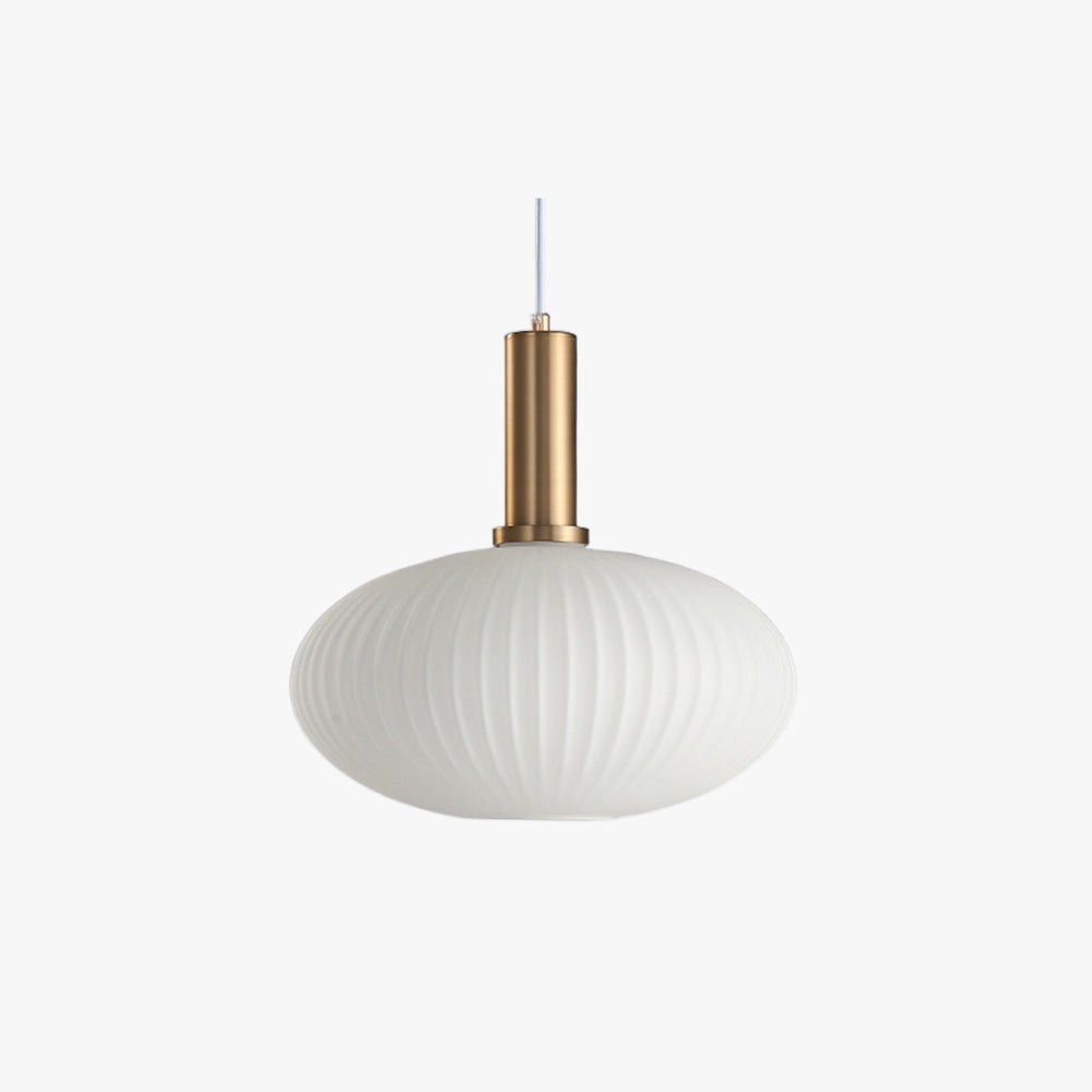 Valentina Morden Bubble Glass Pendant Light, White, Bedroom - Neutralighting