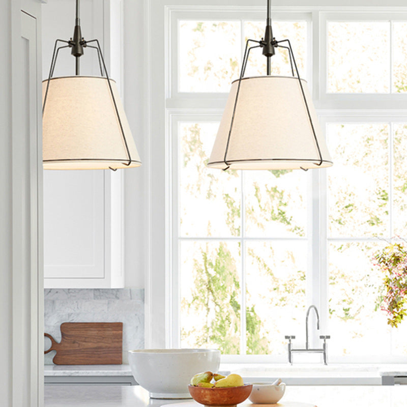 Ritta  Pendant Light  Fabric Dinging Room Modern Conical