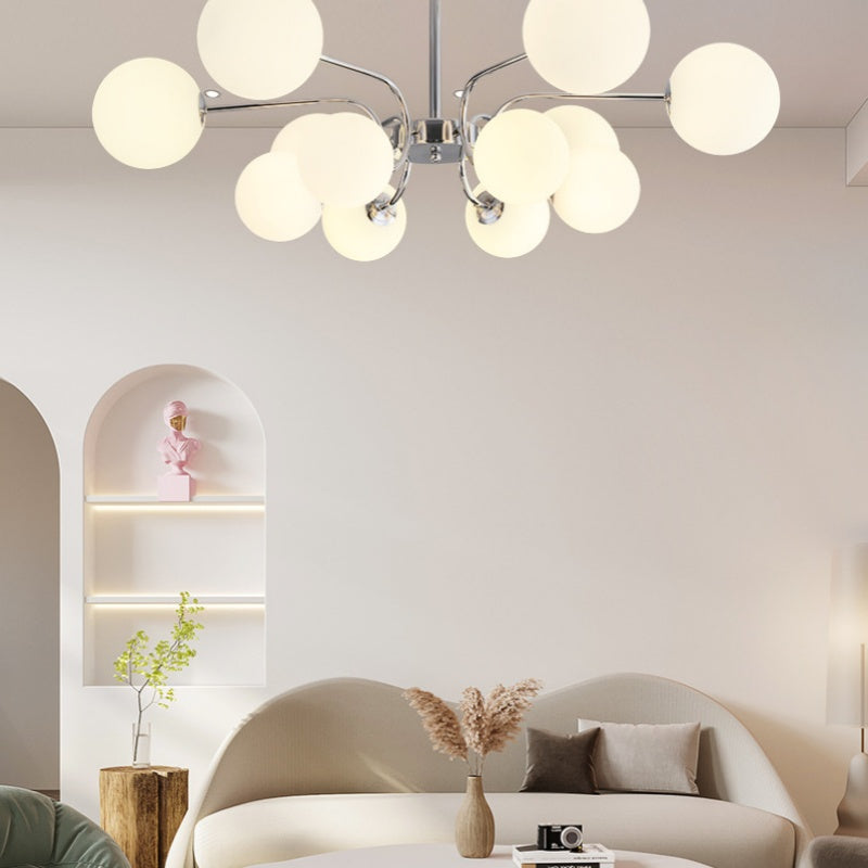 Valentina Modern LED Chandelier Chrome/Gold Living Room/Bedroom - Neutralighting