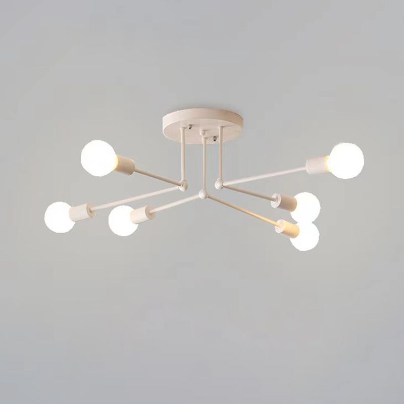 Valentina Flush Mount Ceiling Light Linear Industrial - Neutralighting