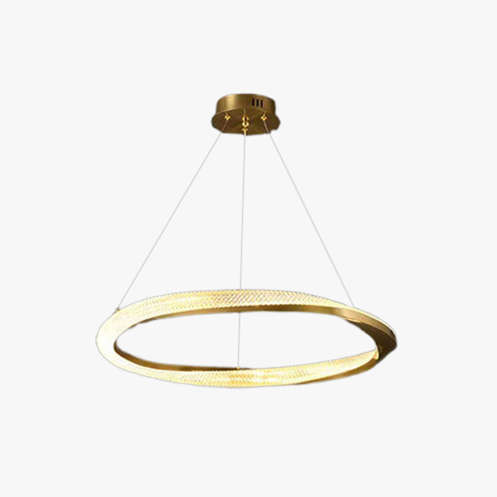 Kristy Pendant Light, Aluminium & Arcylic, 1/2 Rings, 2 Color - Neutralighting