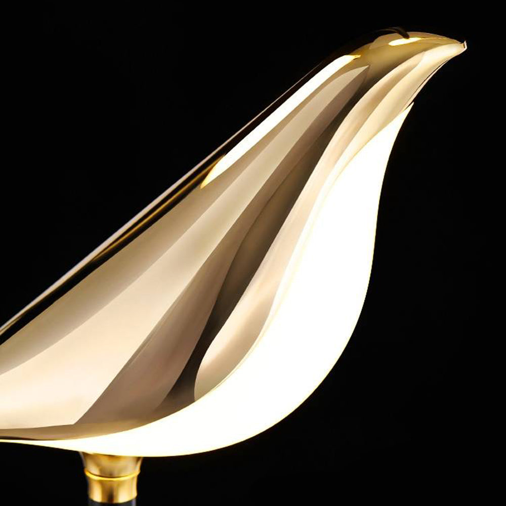 Arisha Modern Bird Pendant Light, Gold & Black, 2 Style - Neutralighting