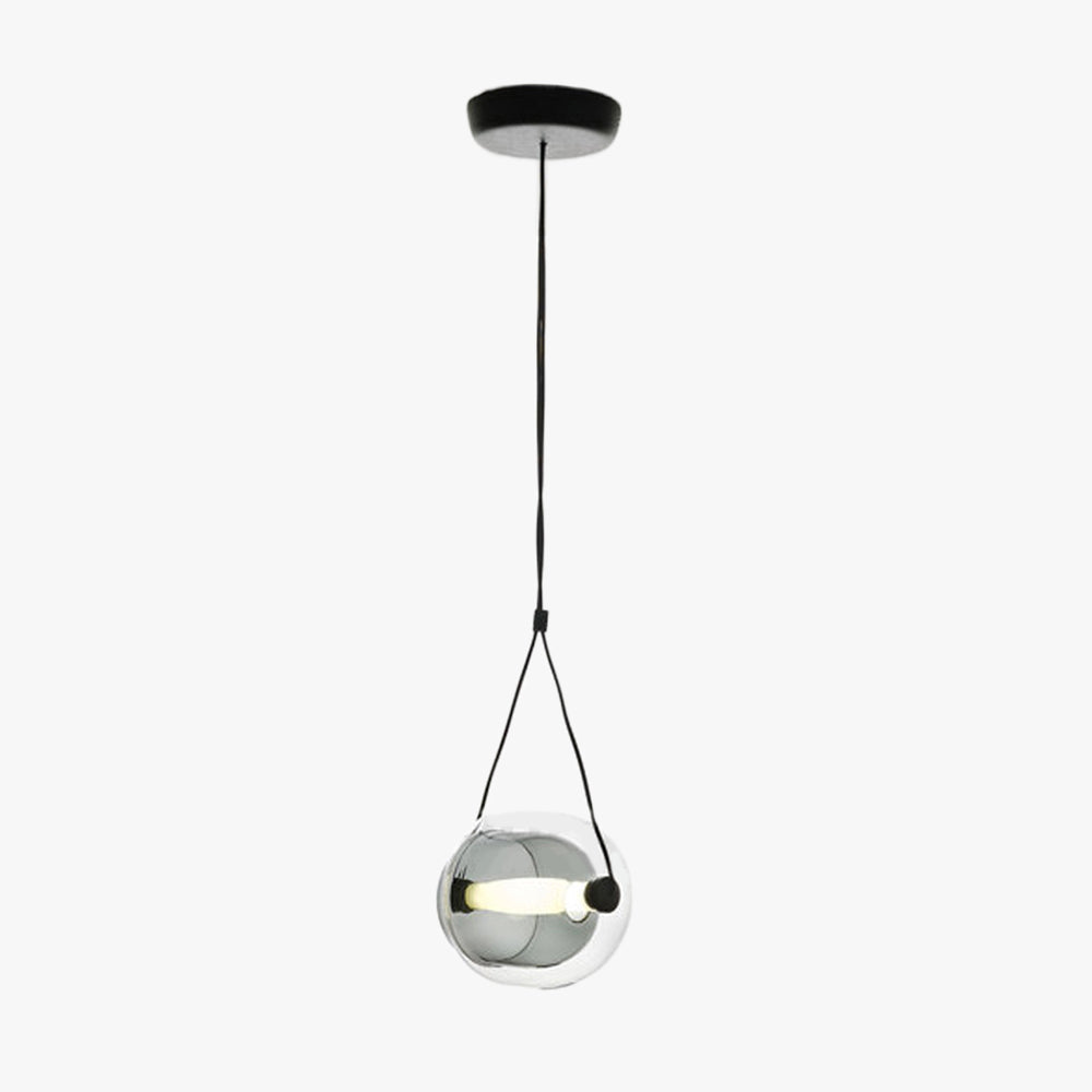 Valentina Modern Bubble Glass Pendant Light, Blue/Yellow/Pink/Smoky Grey/White/Clear - Neutralighting