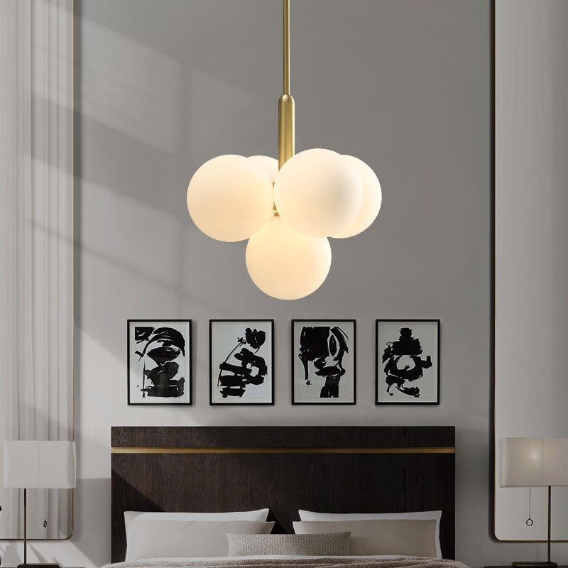 Valentina Nordic LED Chandelier Metal Glass Living Room/Bedroom - Neutralighting