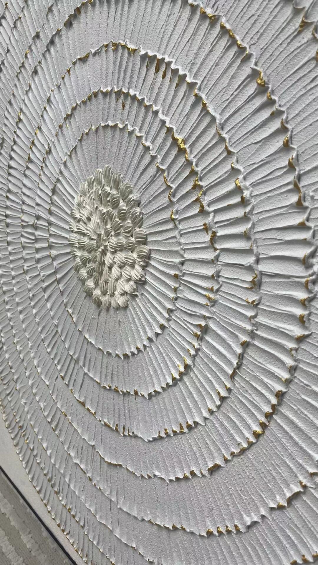 Plaster Art Texture Painting SG362 - Neutralighting