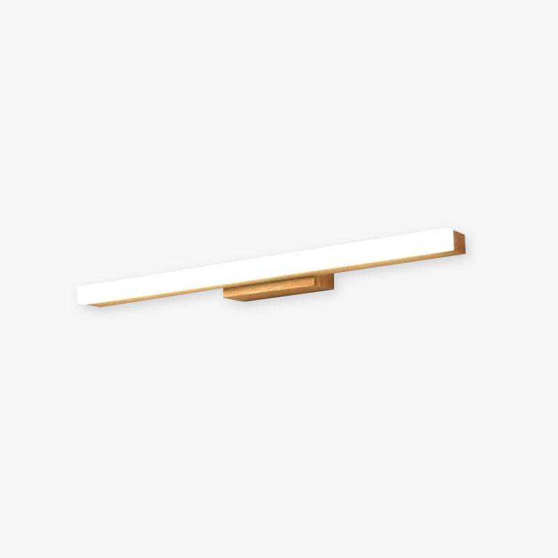 Arisha Modern Minimalist Linear Wooden Wall Lamp, Wood/Walnut - Neutralighting