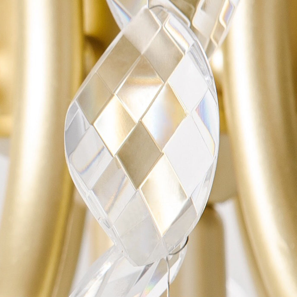 Kristy Luxury Wisteria Flower Crystal Chandelier - Neutralighting
