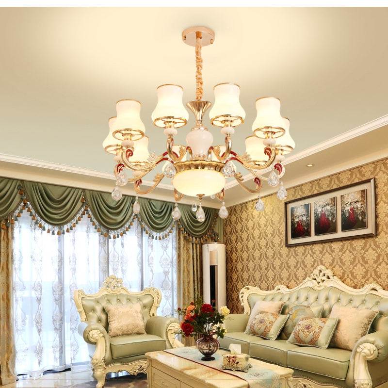 Alessio Retro Pendant Light Metal Glass Living Room Dining Room - Neutralighting