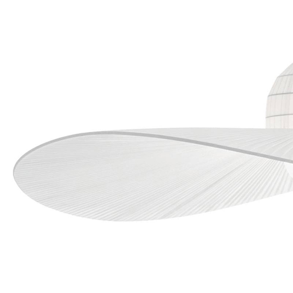 Ritta Modern Woven Wide-Brimmed Hat Shape Metal/Fabric Pendant Light, Black/White - Neutralighting