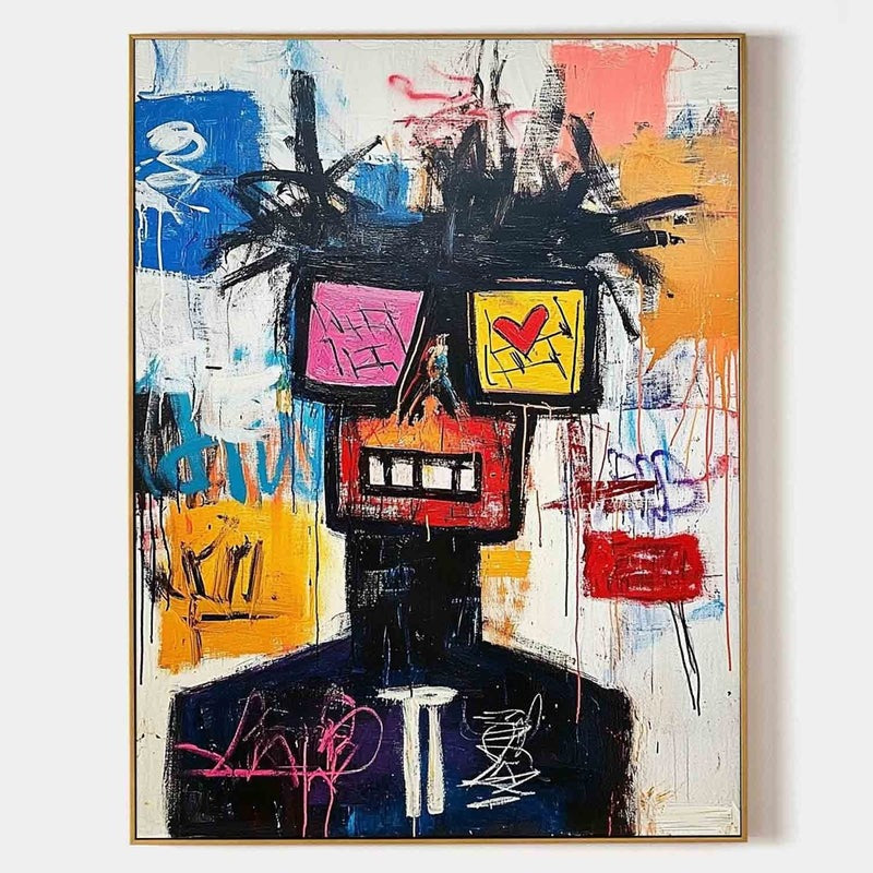 Wall Art Neo Expressionist Portrait