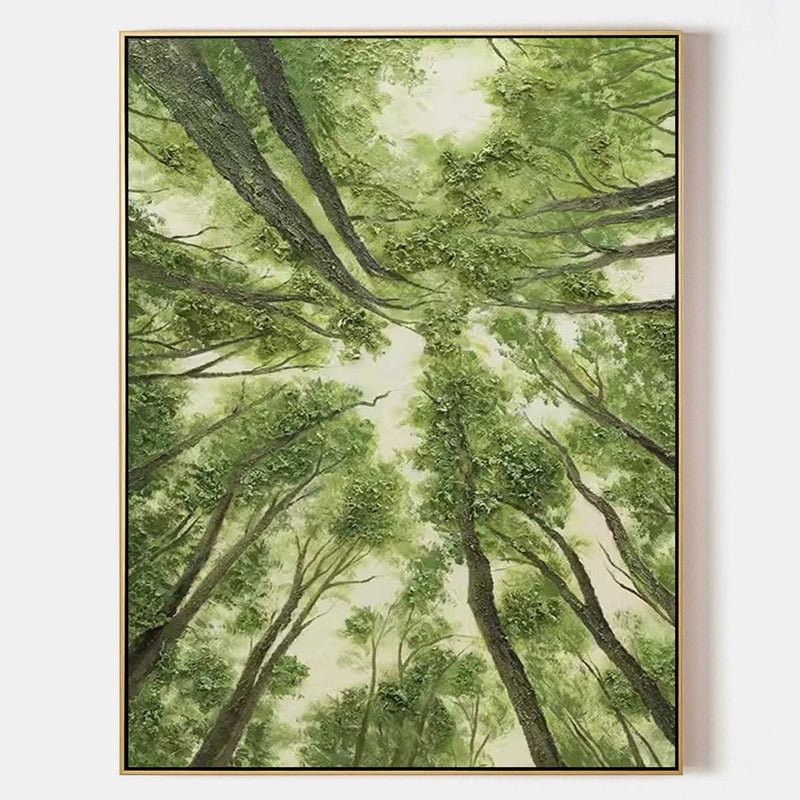 Wall Art Landscape Tree Vibrant Playful