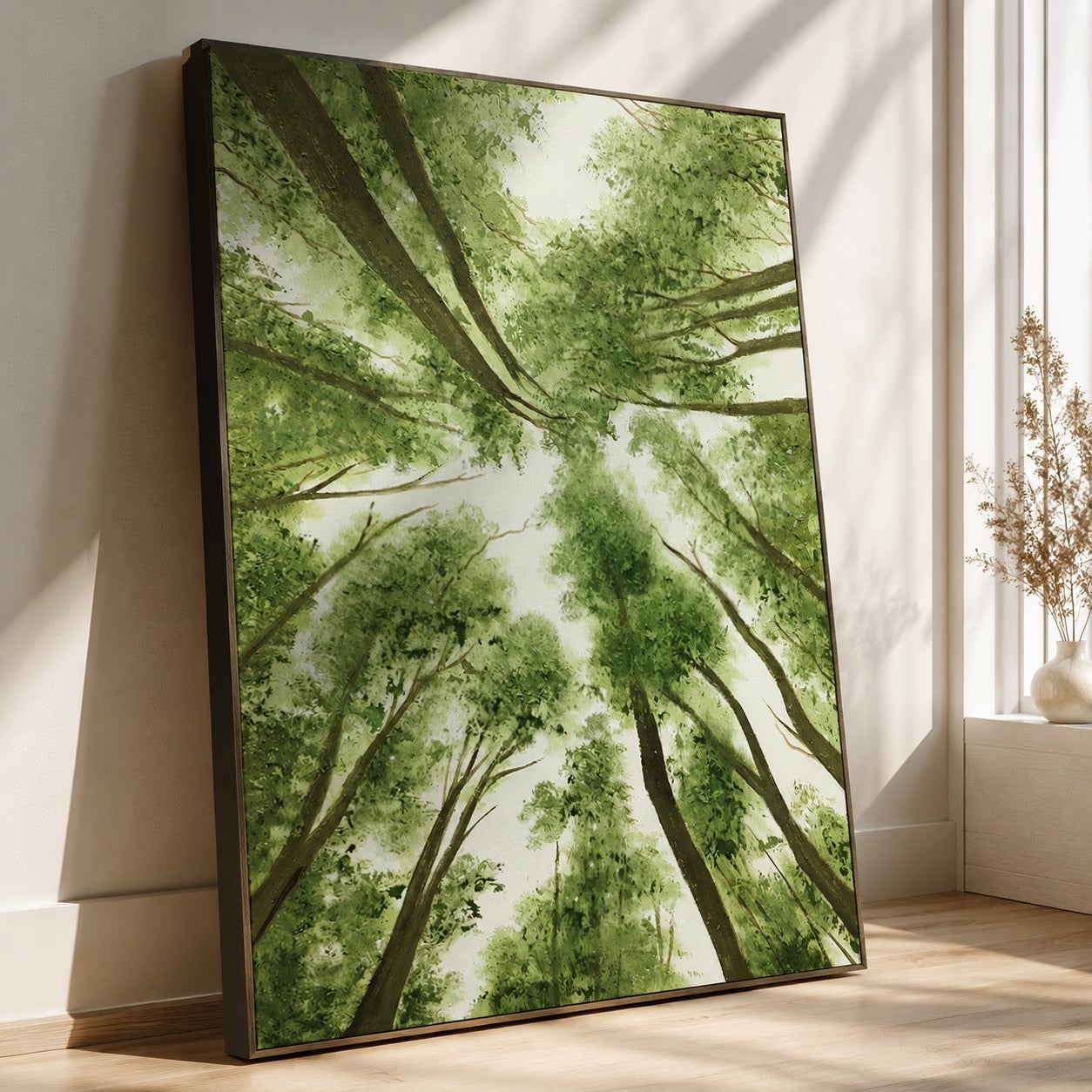 Wall Art Landscape Tree Vibrant Playful