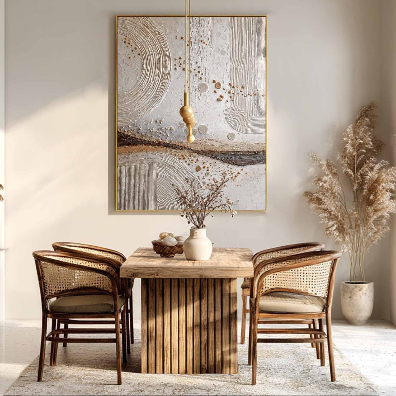 Wall Art Bohemian Minimalist Modern Natural