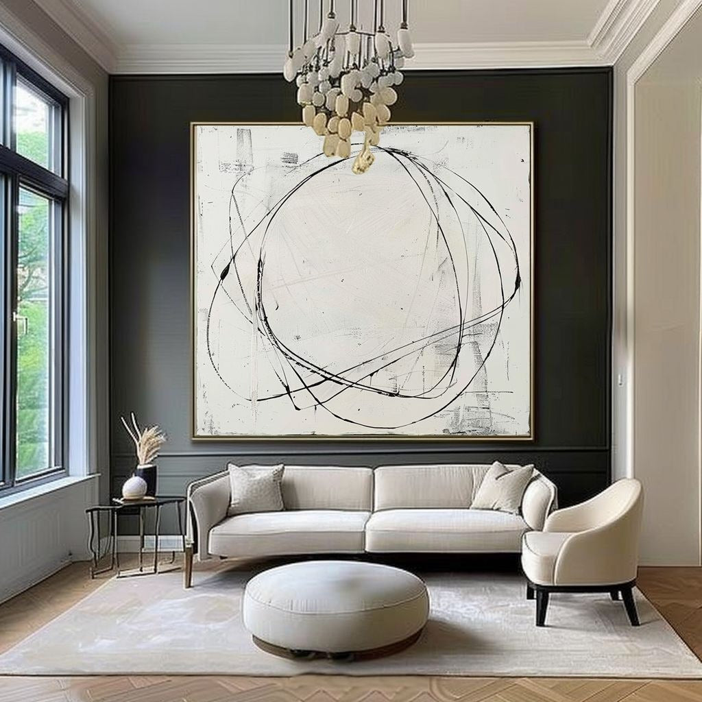 Wall Art Contemporary Serene Calm Raw - Neutralighting