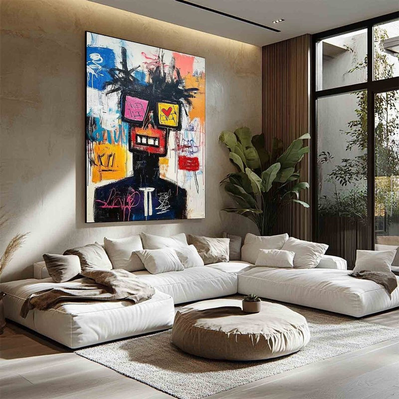 Wall Art Neo Expressionist Portrait