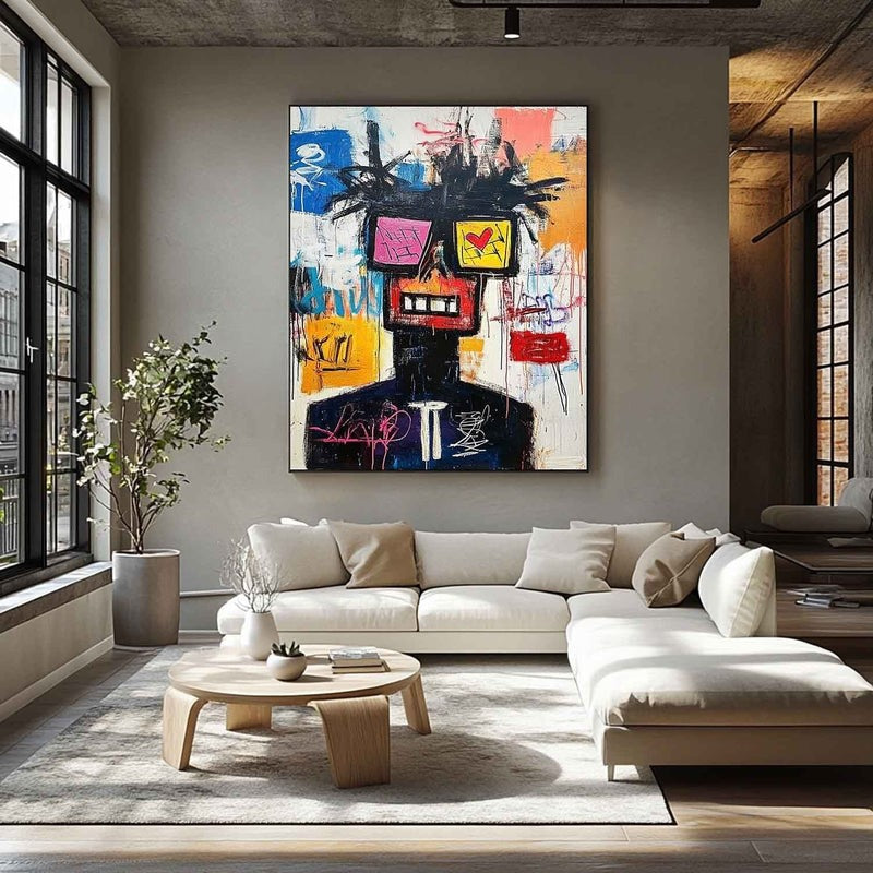 Wall Art Neo Expressionist Portrait