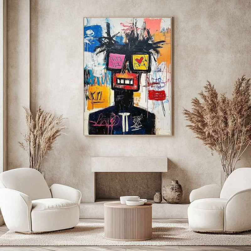 Wall Art Neo Expressionist Portrait