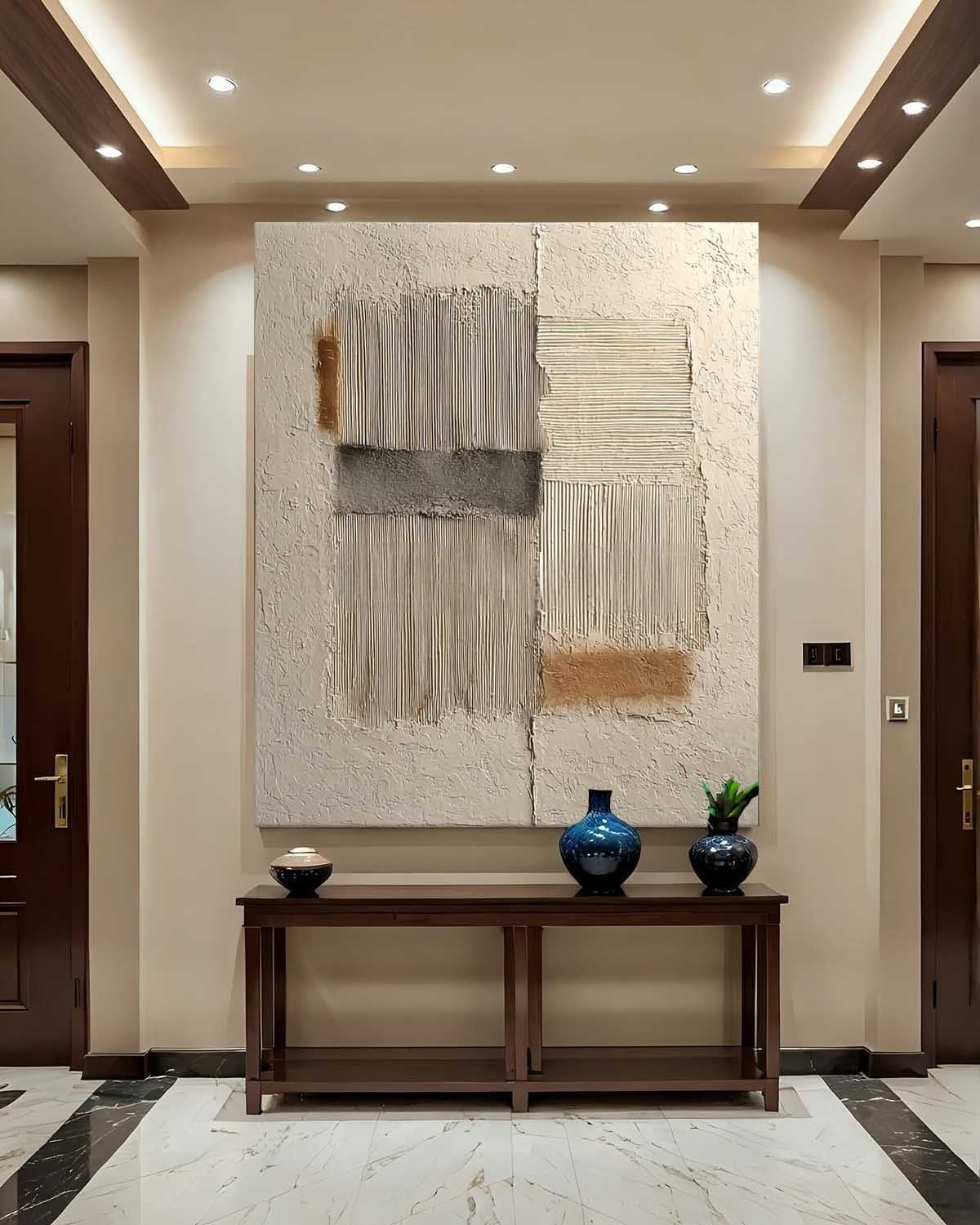 Wall Art Wabi-Sabi Abstract Modern - Neutralighting