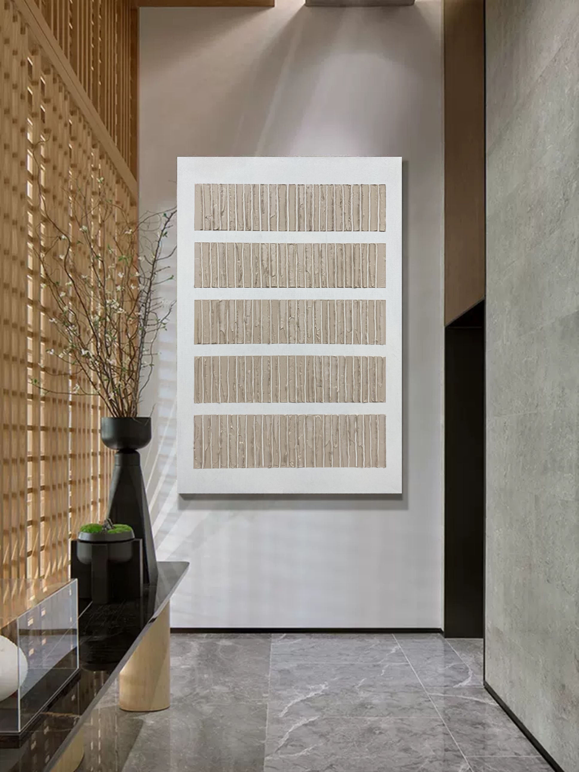 Wabi-Sabi Wall Art TX163 - Neutralighting