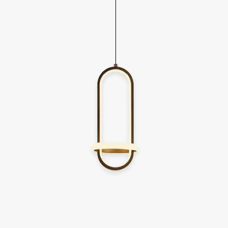 Arisha Modern Minimalist LED Ring Pendant Light Bedsides - Neutralighting
