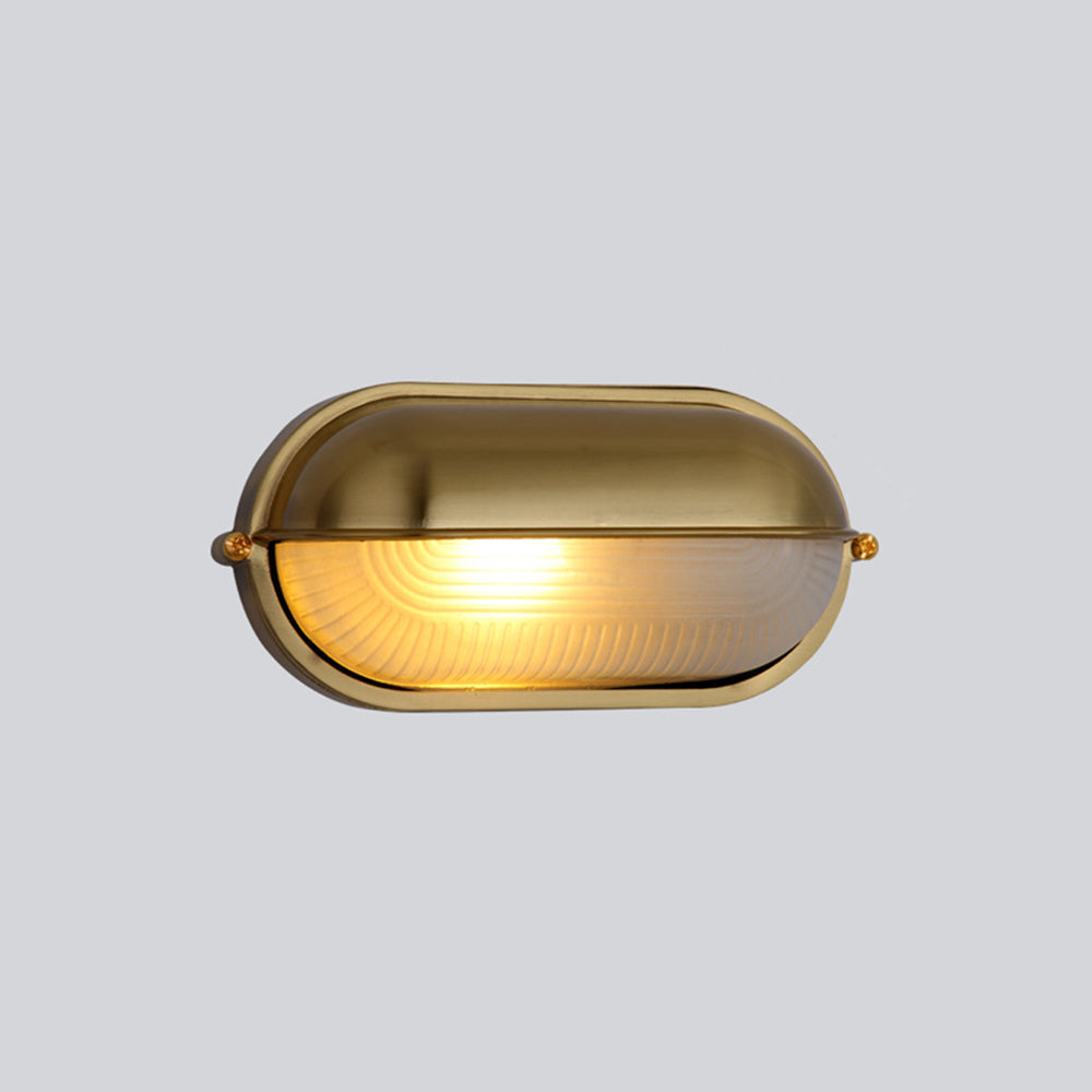 Vorn Modern Round/Ellipse Outdoor Waterproof Wall Lamp. 2 Colors - Neutralighting
