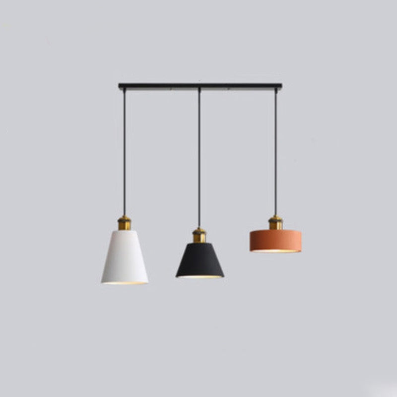 Aria Art Deco Minimalist Monochrome Pendant Light - Neutralighting