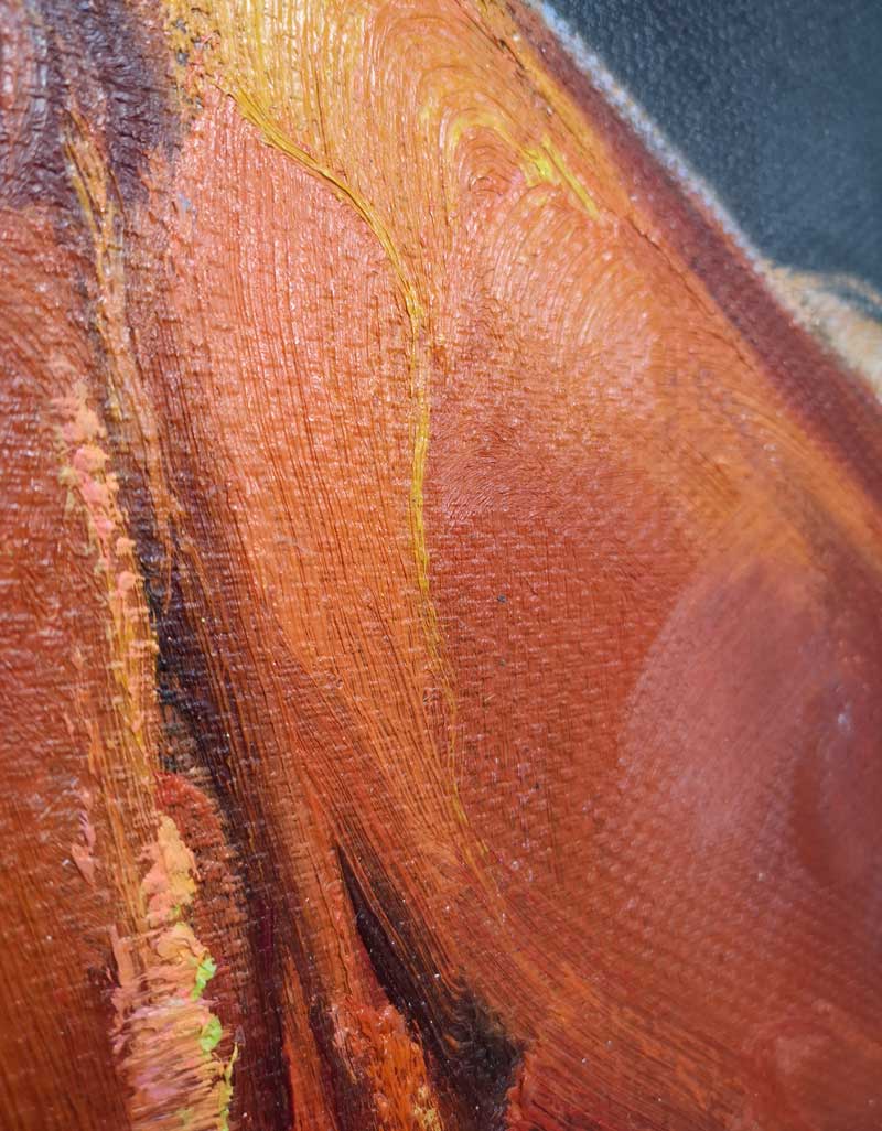 Brown Horse Painting ANH15 - Neutralighting