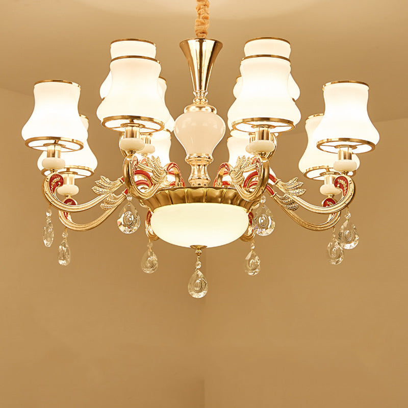 Alessio Retro Pendant Light Metal Glass Living Room Dining Room - Neutralighting