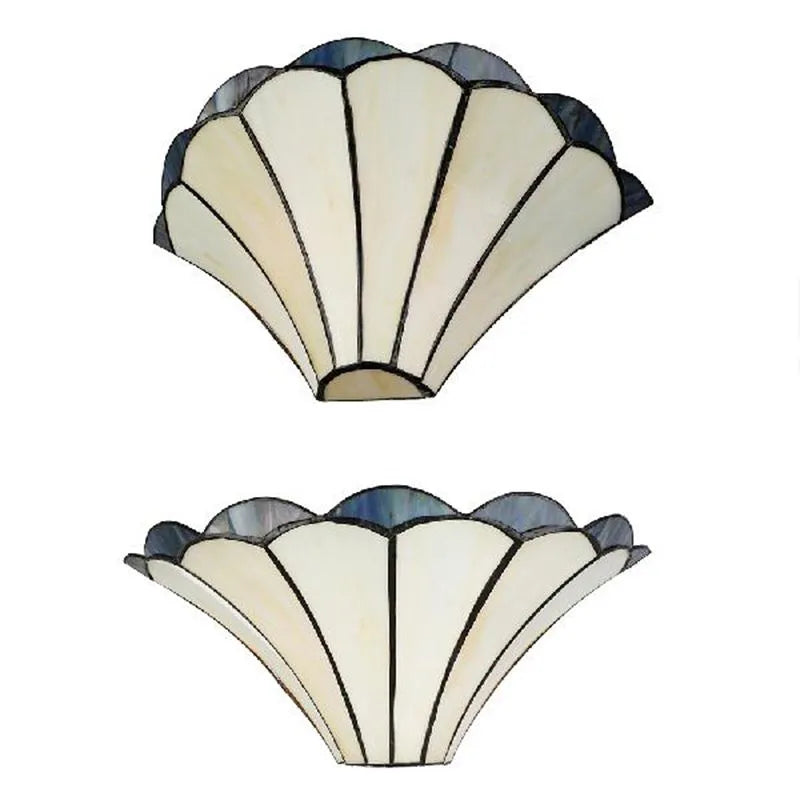 Valentina Flower Shape Glass Wall Lamp, Beige - Neutralighting