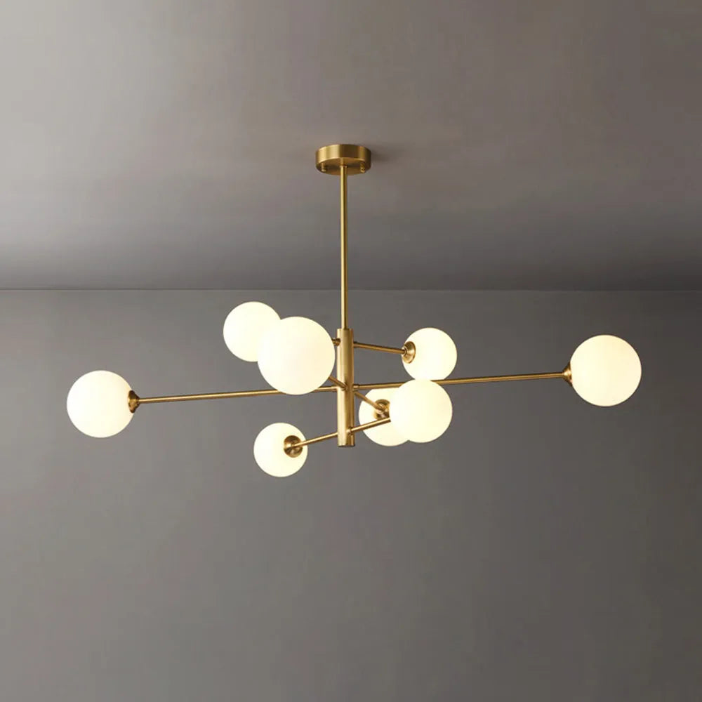 Valentina Modern Glass Shade Pendant Light, Copper/Black - Neutralighting