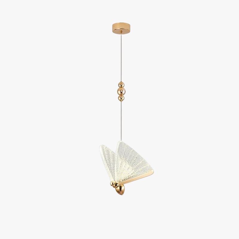 Arisha Art Deco Butterfly Pendant Light, 2 Color - Neutralighting