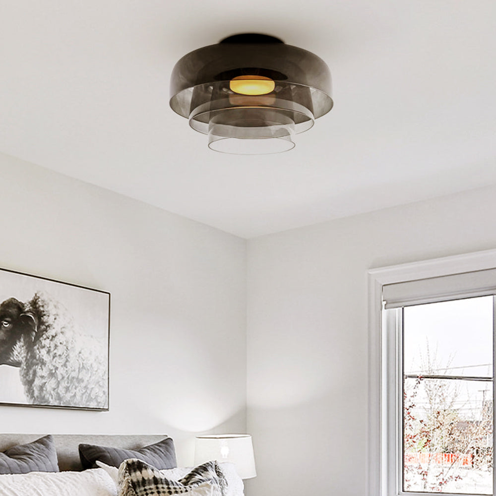 Aria Modern Simple Creative Glass Flush Mount Ceiling Light - Neutralighting