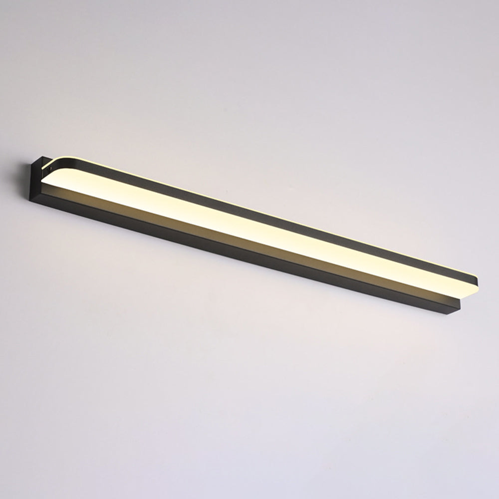 Arisha Wall Lamp Rectangular Modern, Acrylic Mirror, Black/White/Chrome/Gold, Bathroom - Neutralighting