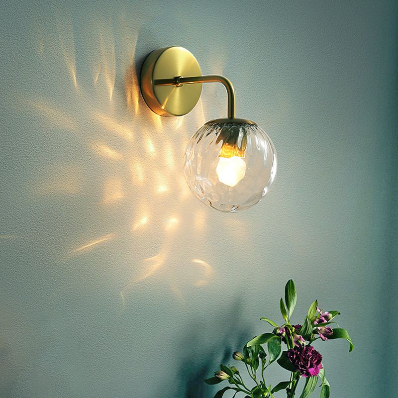 Valentina Vintage Clear Bubble Dresser Wall Lamp - Neutralighting