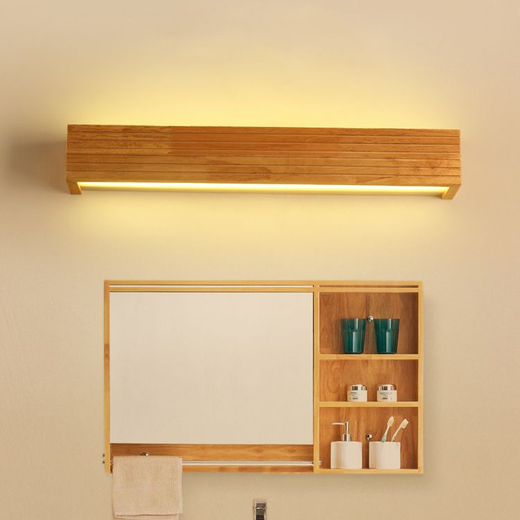 Muto Modern Wooden LED Indoor Wall Light, Bedroom - Neutralighting