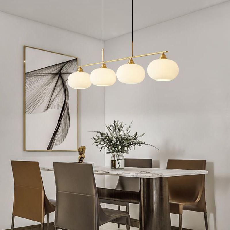 Valentina Modern Nordic Simple Pendant Light, Black/Gold - Neutralighting