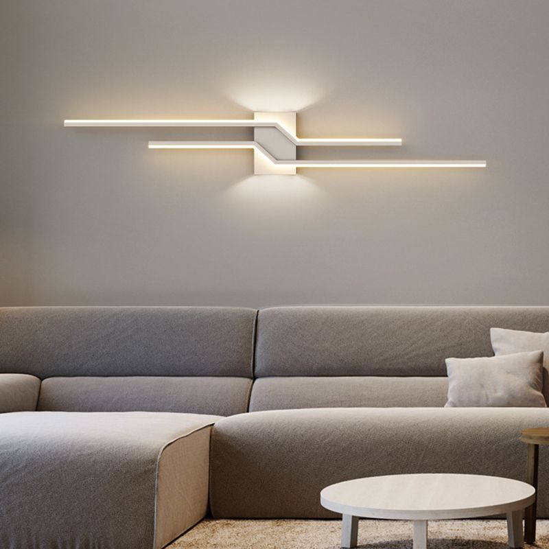 Arisha Minimalist Linear Metal Vanity Wall Light - Neutralighting