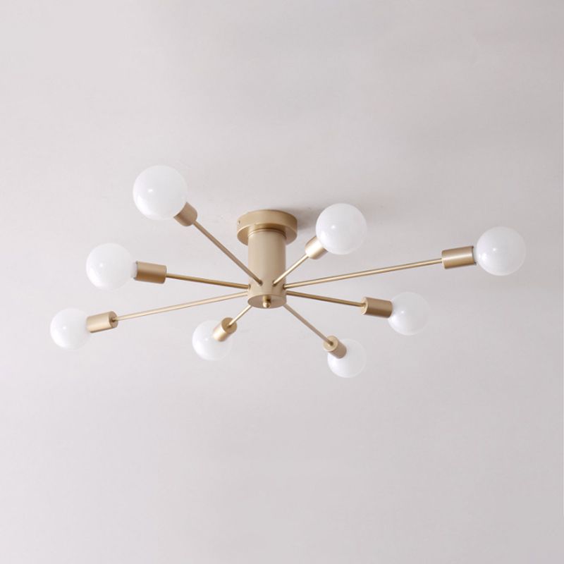 Valentina Modern Globe Bubble Flush Mount Ceiling Light - Neutralighting