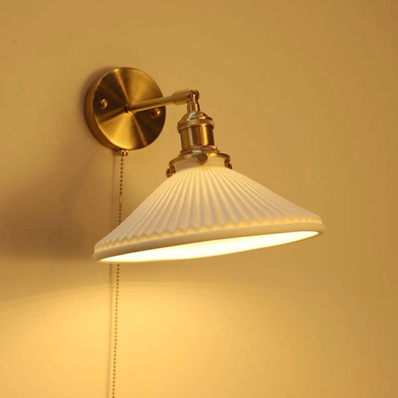 Arisha wrinkles Nordic Modern Dresser Wall Lamp - Neutralighting