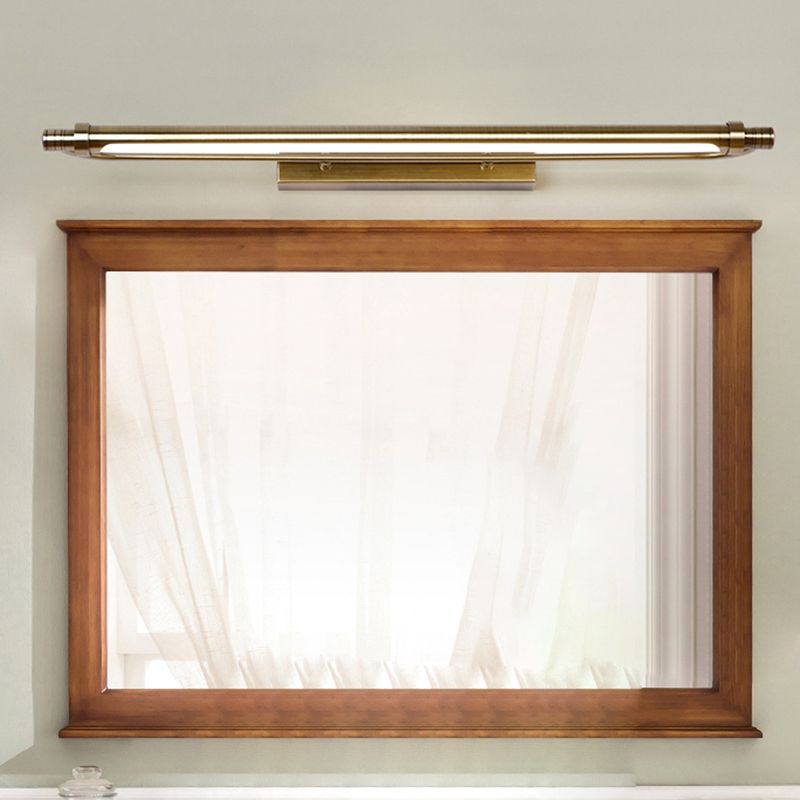 Arisha Modern Linear Metal Vanity Wall Lamp, Gold - Neutralighting