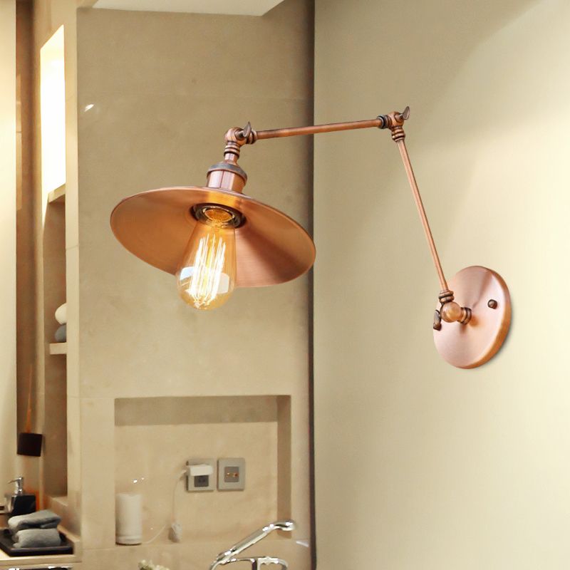 Silva Vintage Adjustable Wall Lamp, Bedroom - Neutralighting
