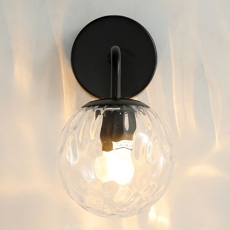Valentina Vintage Clear Bubble Dresser Wall Lamp - Neutralighting