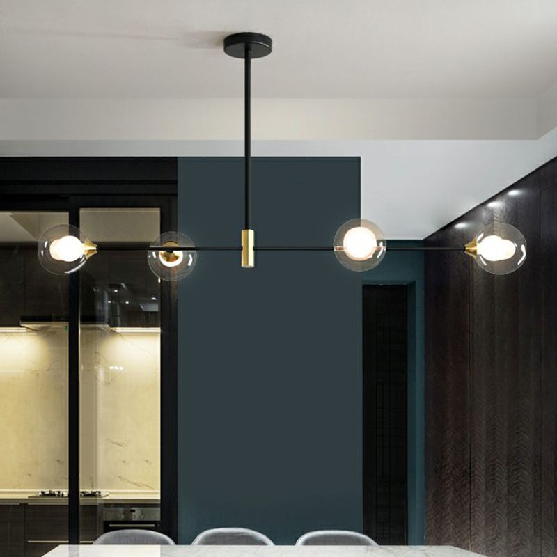 Valentina Nordic Bubble Metal Pendant Light, Black - Neutralighting