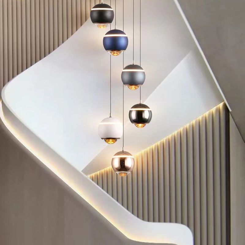 Valentina Modern Round LED Pendant Light, Kitchen Island - Neutralighting