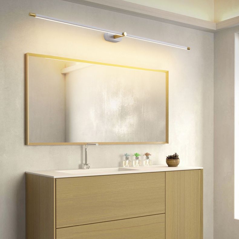 Ivox Minimalist Linear Wall Lamp Gold&Black - Neutralighting