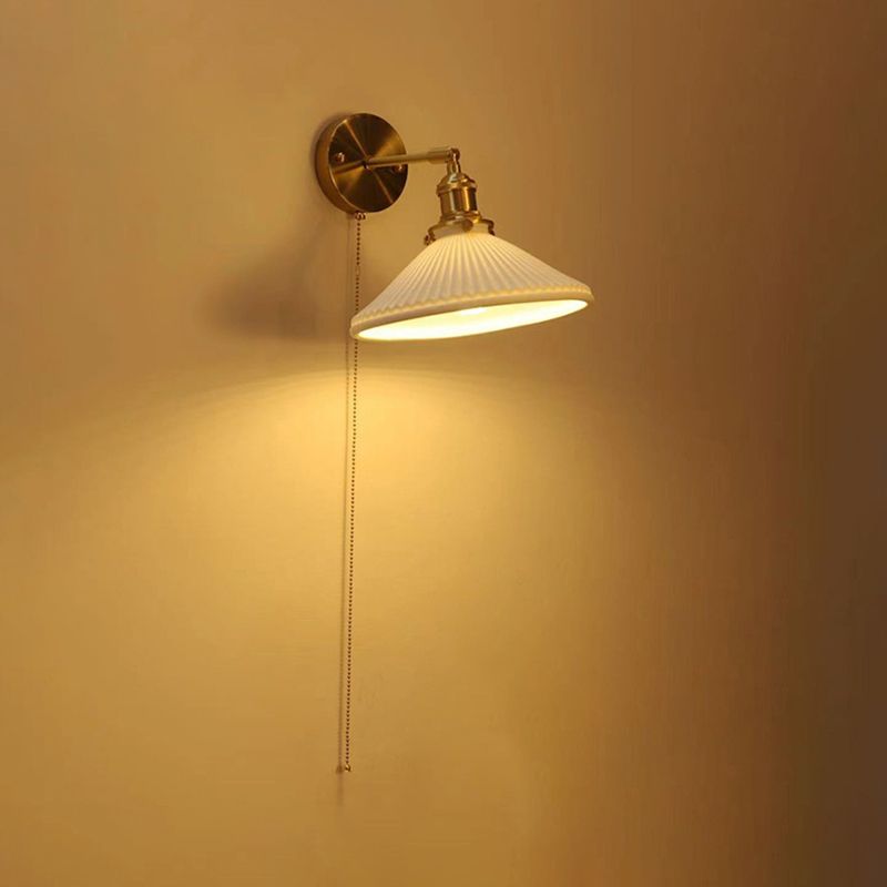 Arisha wrinkles Nordic Modern Dresser Wall Lamp - Neutralighting