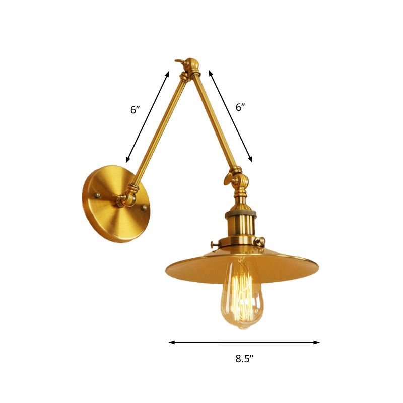 Silva Vintage Adjustable Wall Lamp, Bedroom - Neutralighting